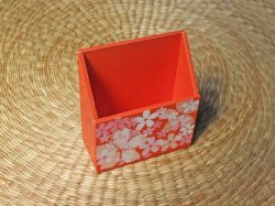 画像1: 【DIY】桜の携帯ホルダー（オレンジ）