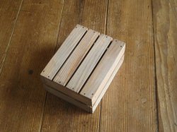 画像2: 【DIY】木製ハガキハーフサイズ大ケース/チーク